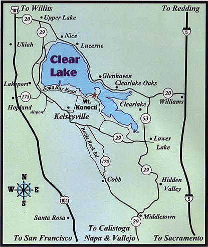 Clear Lake Vista Resort Kelseyville Esterno foto